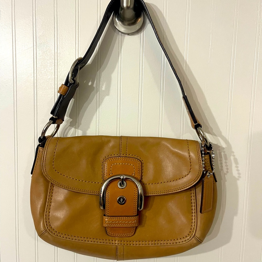 Y2K Brown Leather Coach Purse